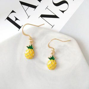 ✨NEW!✨ Pineapple Charm Earrings!